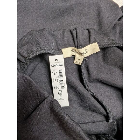 Madewell Ponte Stirrup Leggings in Black - Picture 3 of 3